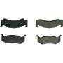 CENTRIC PARTS 106.01230 Posi Quiet Extended Wear Brake Pads with Shims and Hardware