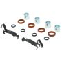 CENTRIC PARTS 106.01530 Posi Quiet Extended Wear Brake Pads with Shims and Hardware