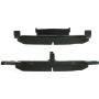 CENTRIC PARTS 106.01540 Posi Quiet Extended Wear Brake Pads with Shims and Hardware