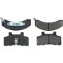 CENTRIC PARTS 106.02150 Posi Quiet Extended Wear Brake Pads with Shims and Hardware