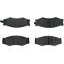 CENTRIC PARTS 106.02660 Posi Quiet Extended Wear Brake Pads with Shims and Hardware