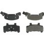 CENTRIC PARTS 106.02890 Posi Quiet Extended Wear Brake Pads with Shims