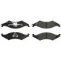 CENTRIC PARTS 106.03240 Posi Quiet Extended Wear Brake Pads with Shims and Hardware