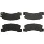 CENTRIC PARTS 106.03250 Posi Quiet Extended Wear Brake Pads with Shims and Hardware