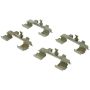 CENTRIC PARTS 106.03330 Posi Quiet Extended Wear Brake Pads with Shims and Hardware