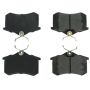 CENTRIC PARTS 106.03400 Posi Quiet Extended Wear Brake Pads with Shims