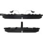CENTRIC PARTS 106.03680 Posi Quiet Extended Wear Brake Pads with Shims and Hardware