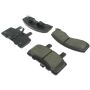 CENTRIC PARTS 106.03700 Posi Quiet Extended Wear Brake Pads with Shims and Hardware
