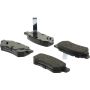 CENTRIC PARTS 106.03740 Posi Quiet Extended Wear Brake Pads with Shims and Hardware