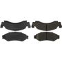 CENTRIC PARTS 106.03750 Posi Quiet Extended Wear Brake Pads with Shims and Hardware