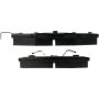 CENTRIC PARTS 106.03770 Posi Quiet Extended Wear Brake Pads with Shims and Hardware