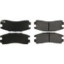 CENTRIC PARTS 106.03830 Posi Quiet Extended Wear Brake Pads with Shims and Hardware