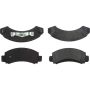 CENTRIC PARTS 106.03870 Posi Quiet Extended Wear Brake Pads with Shims and Hardware