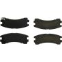CENTRIC PARTS 106.04010 Posi Quiet Extended Wear Brake Pads with Shims and Hardware