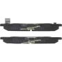 CENTRIC PARTS 106.04130 Posi Quiet Extended Wear Brake Pads with Shims and Hardware