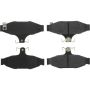 CENTRIC PARTS 106.04130 Posi Quiet Extended Wear Brake Pads with Shims and Hardware