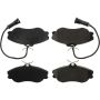 CENTRIC PARTS 106.04190 Posi Quiet Extended Wear Brake Pads with Shims
