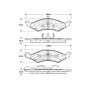 CENTRIC PARTS 106.04210 Posi Quiet Extended Wear Brake Pads with Shims and Hardware