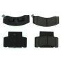 CENTRIC PARTS 106.04590 Posi Quiet Extended Wear Brake Pads with Shims and Hardware