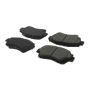CENTRIC PARTS 106.04760 Posi Quiet Extended Wear Brake Pads with Shims and Hardware