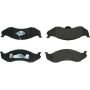 CENTRIC PARTS 106.04770 Posi Quiet Extended Wear Brake Pads with Shims and Hardware