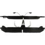 CENTRIC PARTS 106.04990 Posi Quiet Extended Wear Brake Pads with Shims and Hardware
