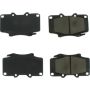 CENTRIC PARTS 106.05020 Posi Quiet Extended Wear Brake Pads with Shims and Hardware