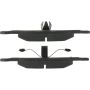 CENTRIC PARTS 106.05120 Posi Quiet Extended Wear Brake Pads with Shims and Hardware
