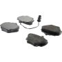 CENTRIC PARTS 106.05180 Posi Quiet Extended Wear Brake Pads with Shims and Hardware