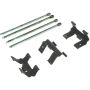 CENTRIC PARTS 106.05180 Posi Quiet Extended Wear Brake Pads with Shims and Hardware