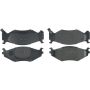 CENTRIC PARTS 106.05220 Posi Quiet Extended Wear Brake Pads with Shims and Hardware