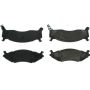 CENTRIC PARTS 106.05240 Posi Quiet Extended Wear Brake Pads with Shims and Hardware