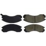 CENTRIC PARTS 106.05300 Posi Quiet Extended Wear Brake Pads with Shims and Hardware
