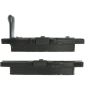 CENTRIC PARTS 106.05371 Posi Quiet Extended Wear Brake Pads with Shims and Hardware