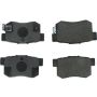 CENTRIC PARTS 106.05371 Posi Quiet Extended Wear Brake Pads with Shims and Hardware