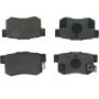 CENTRIC PARTS 106.05372 Posi Quiet Extended Wear Brake Pads with Shims and Hardware