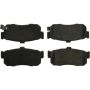CENTRIC PARTS 106.05400 Posi Quiet Extended Wear Brake Pads with Shims and Hardware