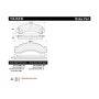 CENTRIC PARTS 106.05430 Posi Quiet Extended Wear Brake Pads with Shims and Hardware