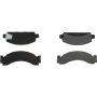 CENTRIC PARTS 106.05430 Posi Quiet Extended Wear Brake Pads with Shims and Hardware