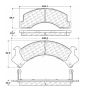 CENTRIC PARTS 106.05460 Posi Quiet Extended Wear Brake Pads with Shims
