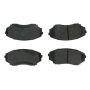 CENTRIC PARTS 106.05510 Posi Quiet Extended Wear Brake Pads with Shims and Hardware