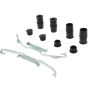CENTRIC PARTS 106.05580 Posi Quiet Extended Wear Brake Pads with Shims and Hardware