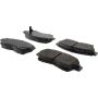 CENTRIC PARTS 106.05621 Posi Quiet Extended Wear Brake Pads with Shims and Hardware