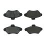 CENTRIC PARTS 106.06000 Posi Quiet Extended Wear Brake Pads with Shims and Hardware