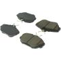 CENTRIC PARTS 106.06010 Posi Quiet Extended Wear Brake Pads with Shims and Hardware