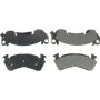 CENTRIC PARTS 106.06140 Posi Quiet Extended Wear Brake Pads with Shims and Hardware