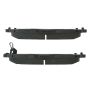 CENTRIC PARTS 106.06190 Posi Quiet Extended Wear Brake Pads with Shims and Hardware