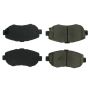 CENTRIC PARTS 106.06190 Posi Quiet Extended Wear Brake Pads with Shims and Hardware