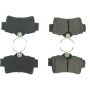 CENTRIC PARTS 106.06270 Posi Quiet Extended Wear Brake Pads with Shims and Hardware