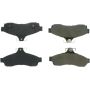CENTRIC PARTS 106.06280 Posi Quiet Extended Wear Brake Pads with Shims and Hardware